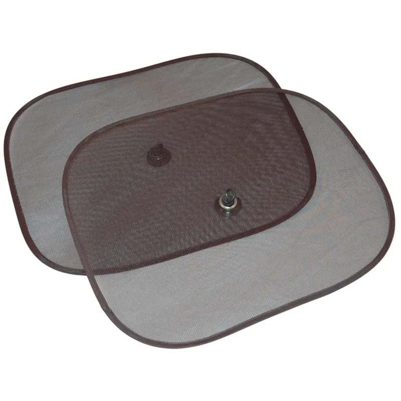 Carlobaby Solskydd Svart med Sugpropp 2-pack Carlobaby