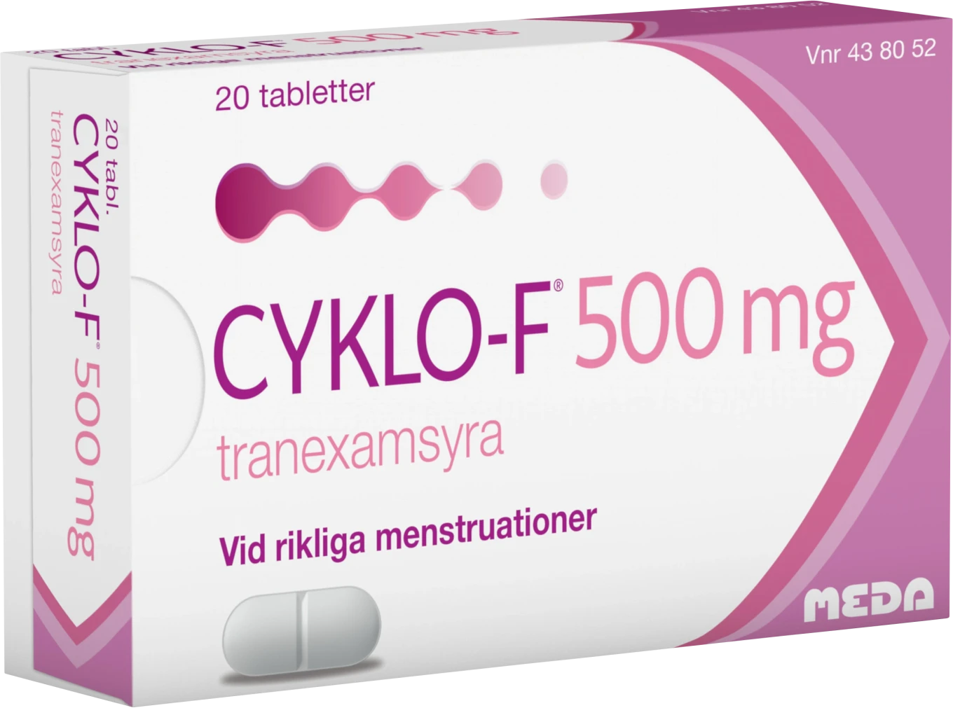 Cyklo-F 500 mg 20 tabletter Cyklo-f