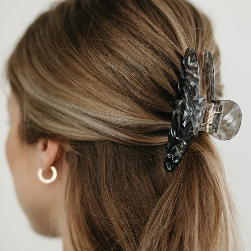 ByBarb Hårklämma Grace Gråmelerad ByBarb