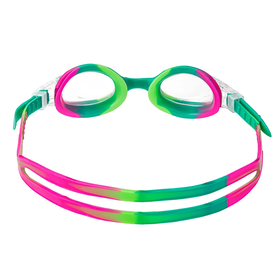 Aquarapid Mako Kids Swim Goggles Pink/Green Aquarapid