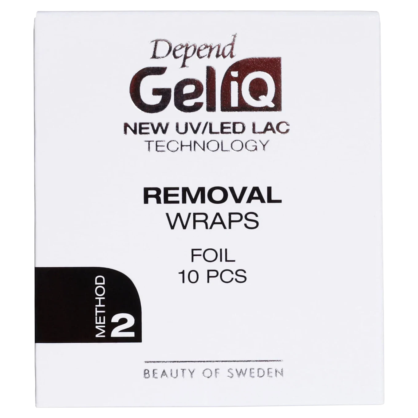 Depend Gel iQ Removal Wraps Foil 10 pcs Depend