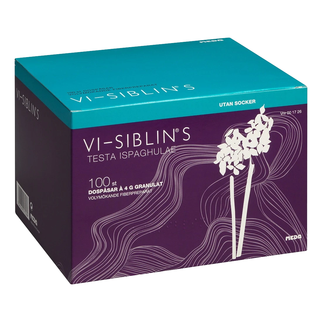 Vi-Siblin S granulat i dospåse 880 mg/g 100 st Vi-siblin