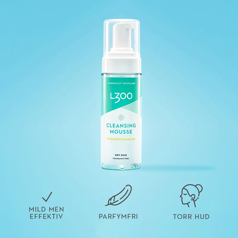 L300 Intensive Moisture Cleansing Mousse 150 ml L300