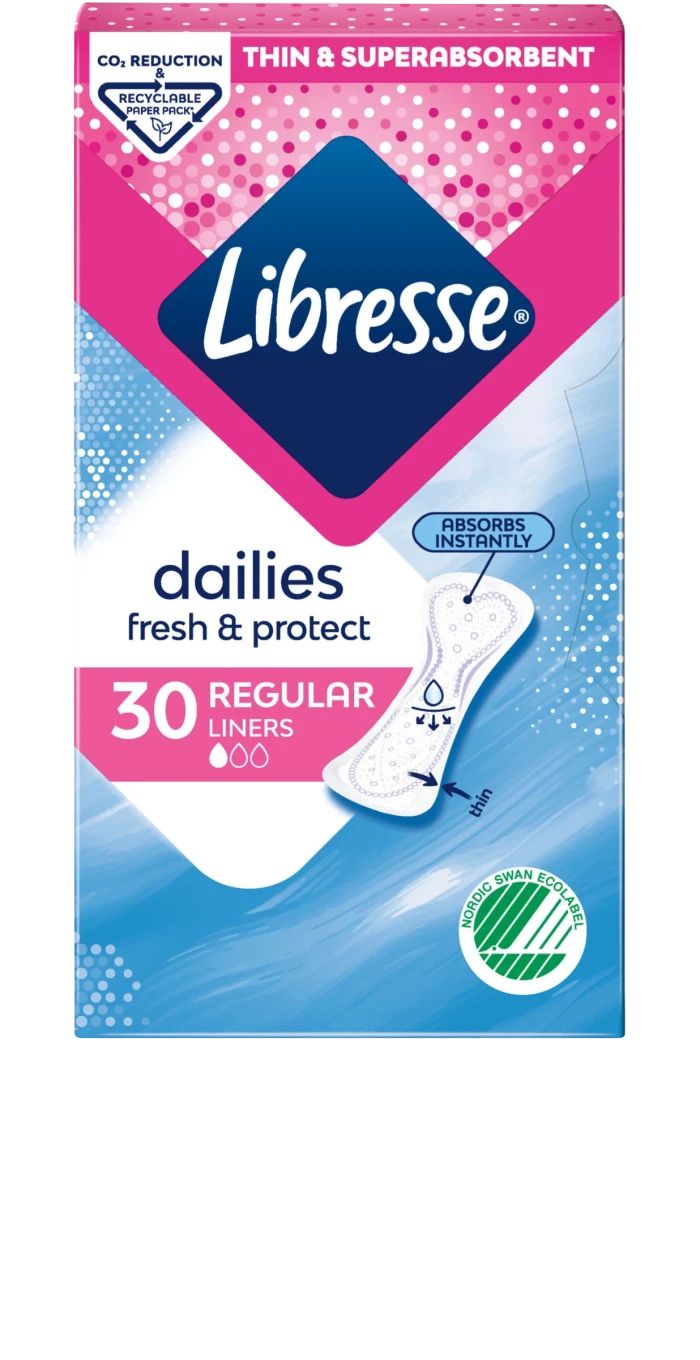 Libresse Dailies Fresh trosskydd normal 30 st Libresse