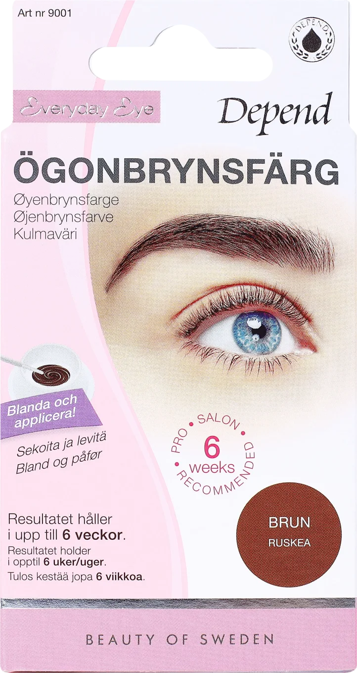 Depend Ögonbrynsfärg Brun Depend