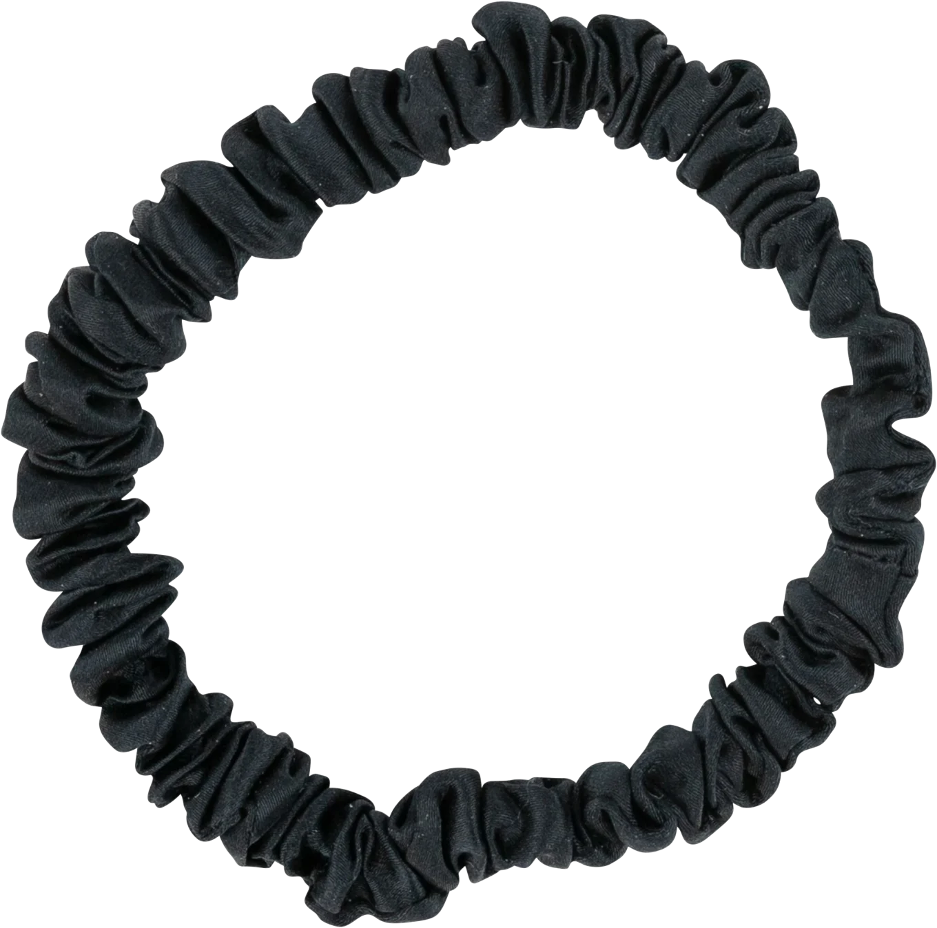 ByBarb Sidensnodd Tunn Svart ByBarb