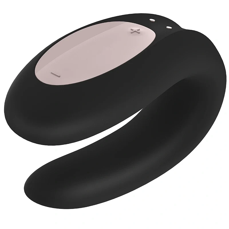 Satisfyer Double Joy Black Parleksak Satisfyer