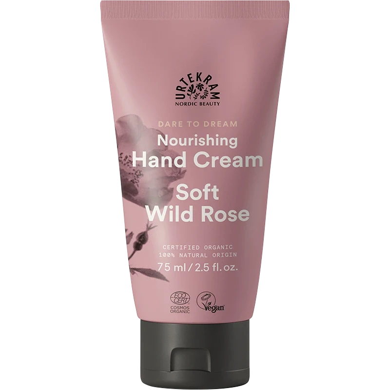 Urtekram Dare To Dream Soft Wild Rose Hand Cream 75 ml Urtekram