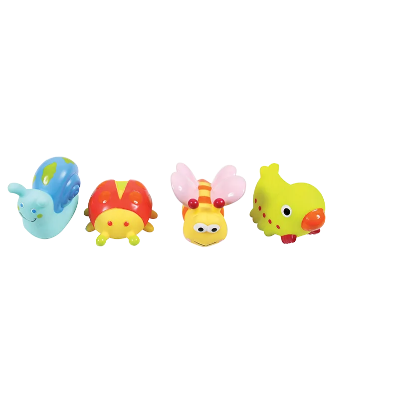 LUDI Badleksaker Insekter 4 st Ludi