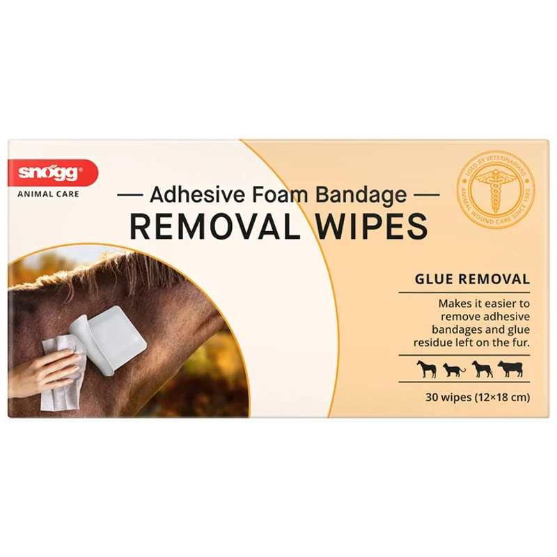 Snögg Adhesive Foam Bandage Removal Wipes 30 st Snögg