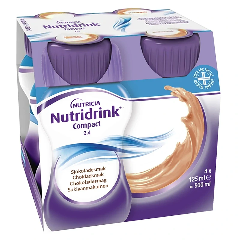 Nutridrink Compact Choklad 4x125 ml Nutridrink