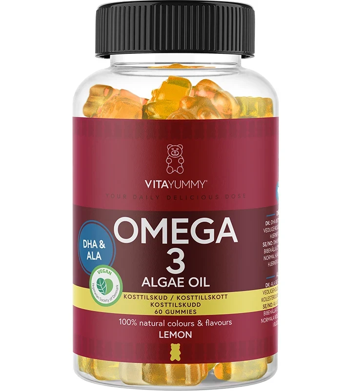 VitaYummy Omega-3 Lemon 60 st VitaYummy