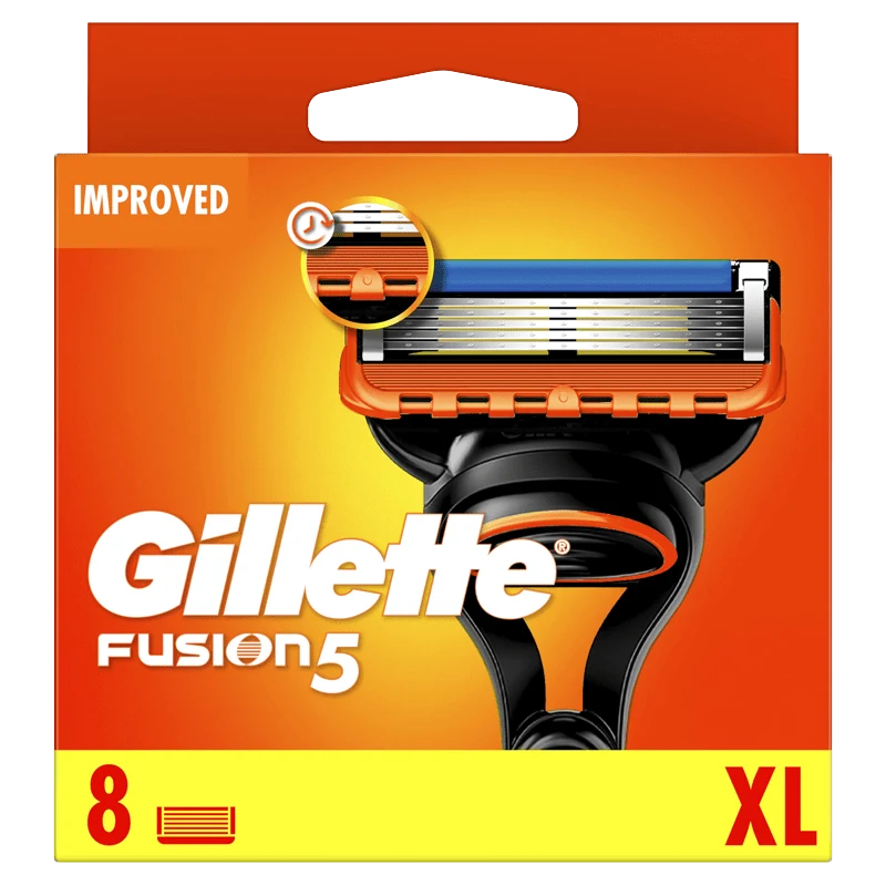 Gillette Fusion5 Rakblad För Män 8 Rakblad Gillette