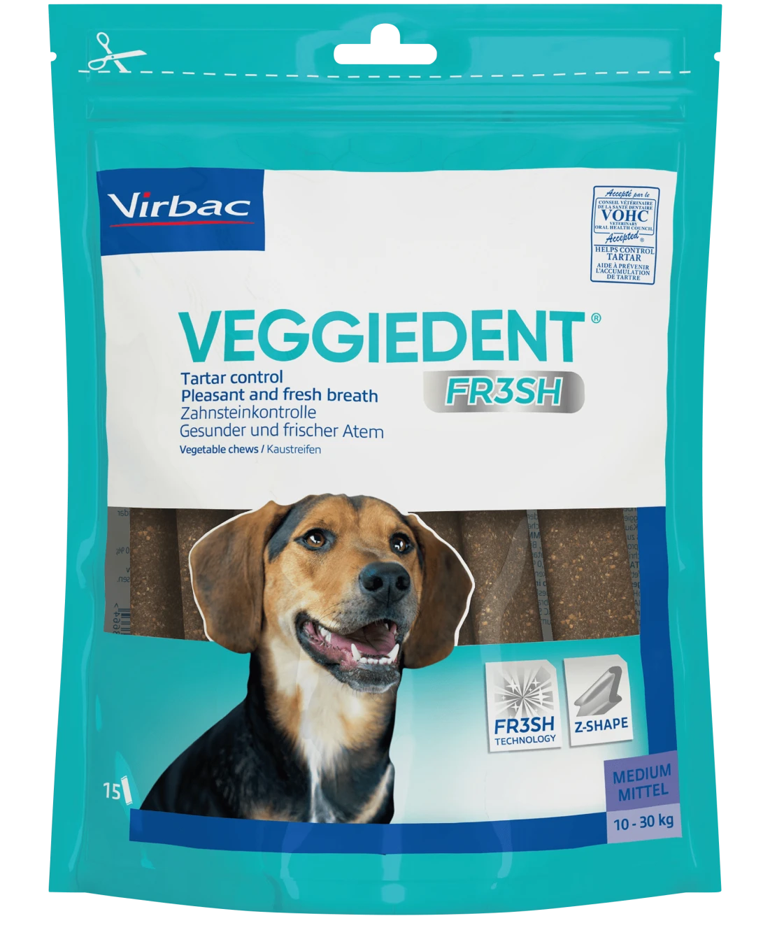 Virbac VeggieDent FR3SH M 15 st Virbac
