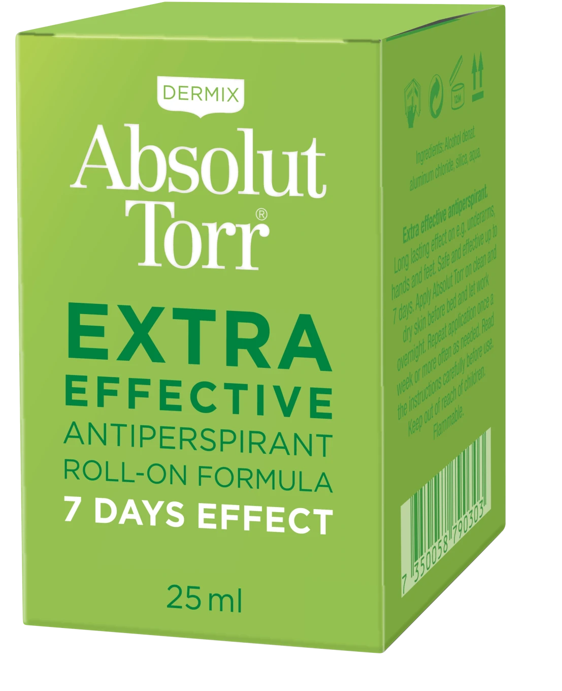 Absolut Torr Roll-On Antiperspirant Oparfymerad 25 ml Absolut Torr