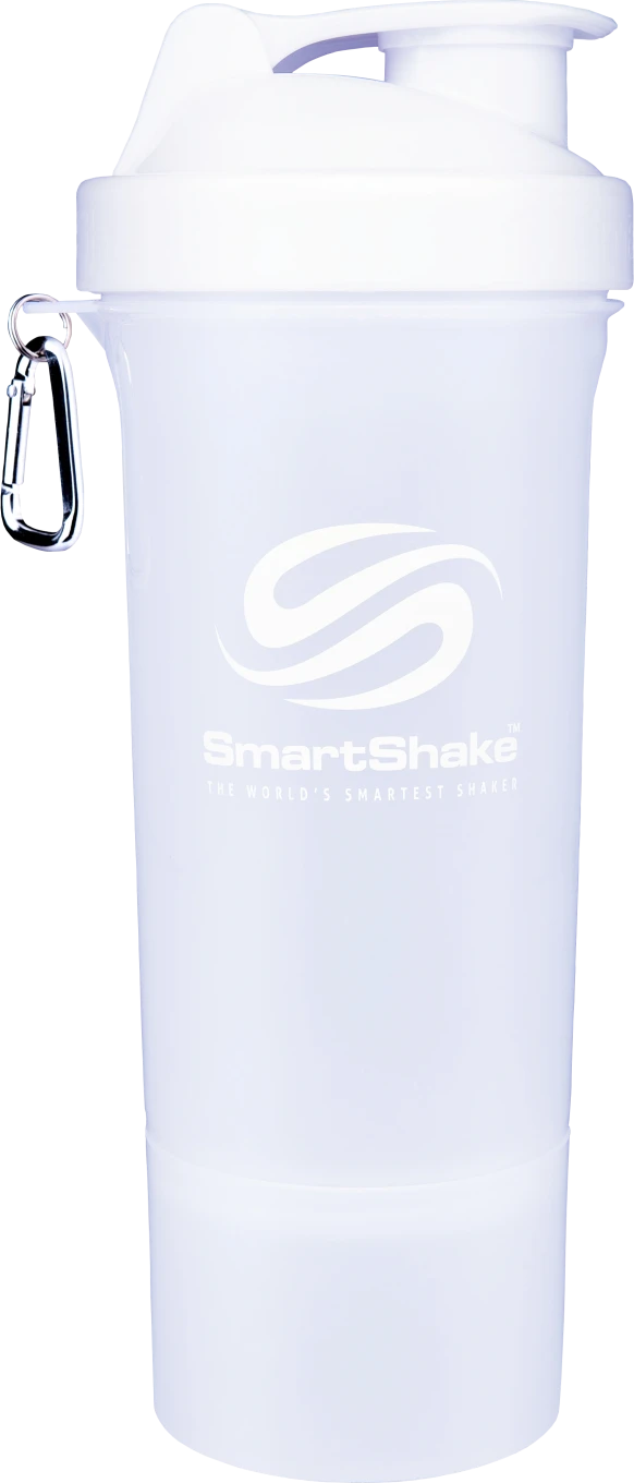 SmartShake Slim 500 ml Pure White SmartShake