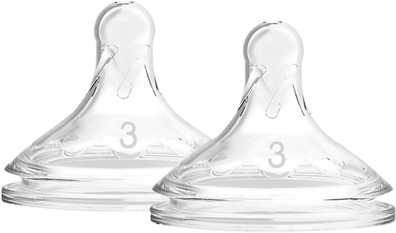 Dr. Brown's Opt+ WideNeck Silikon Dinapp Strl 3 2st Dr Browns
