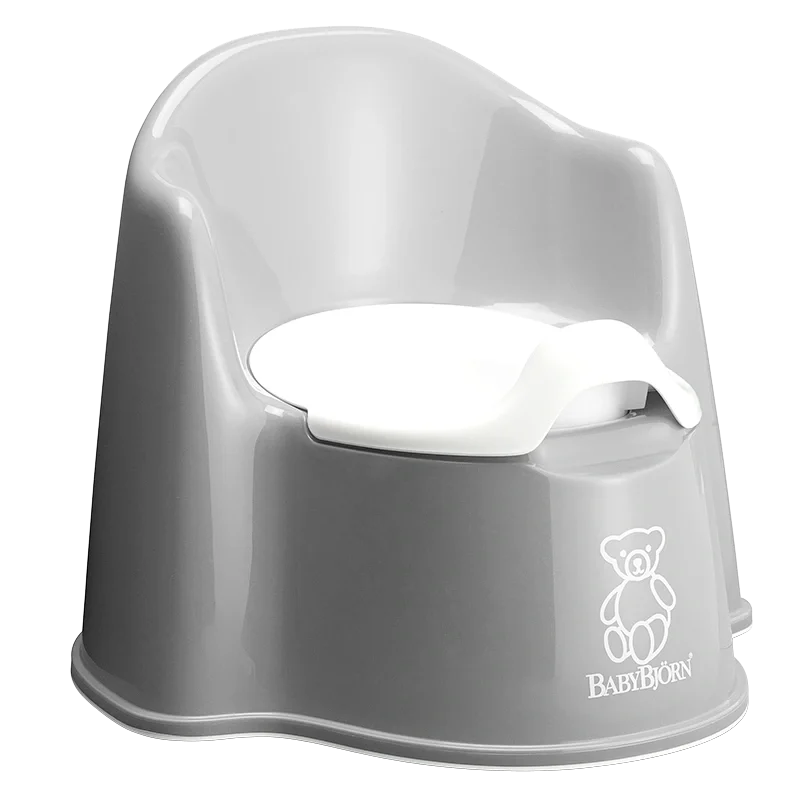 BabyBjörn Pottstol Grå/Vit BabyBjörn