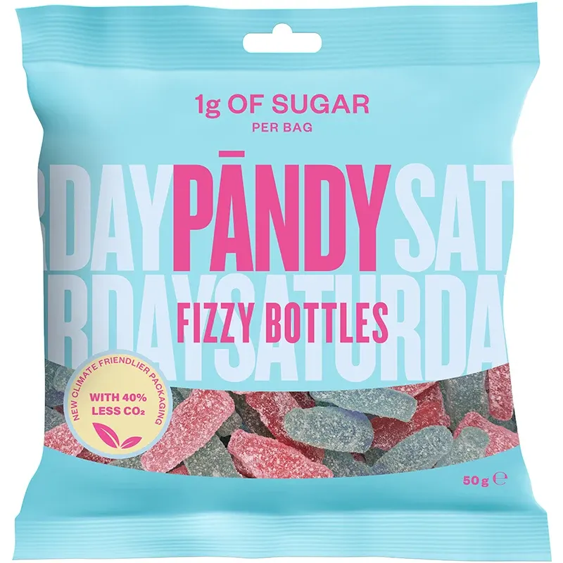 Pändy Candy Fizzy Bottles 50 g Pändy