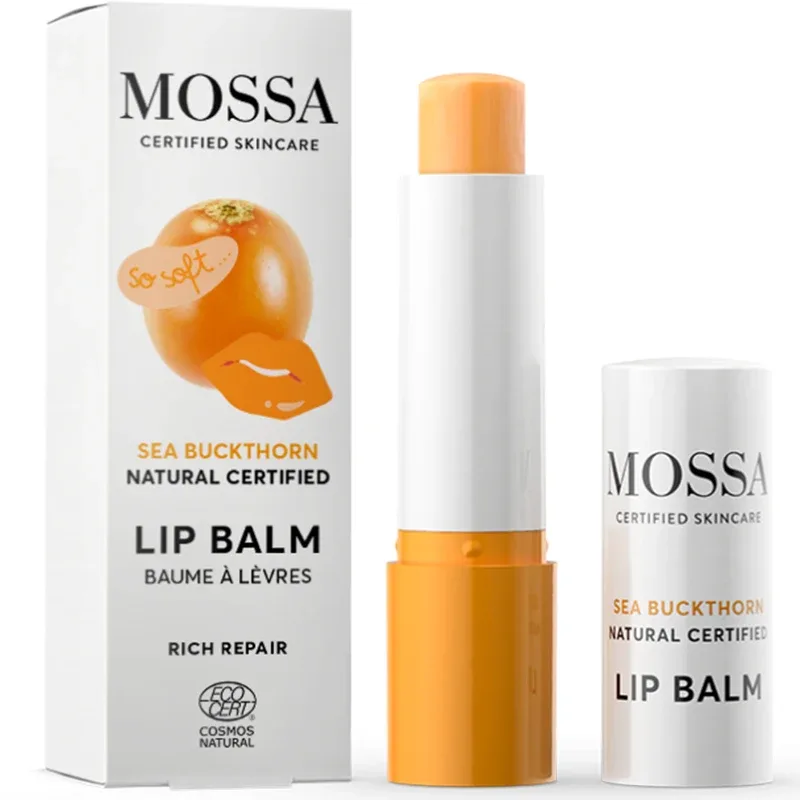 Mossa Rich Repair Sea Buckthorn Lip Balm 4,5 g Mossa
