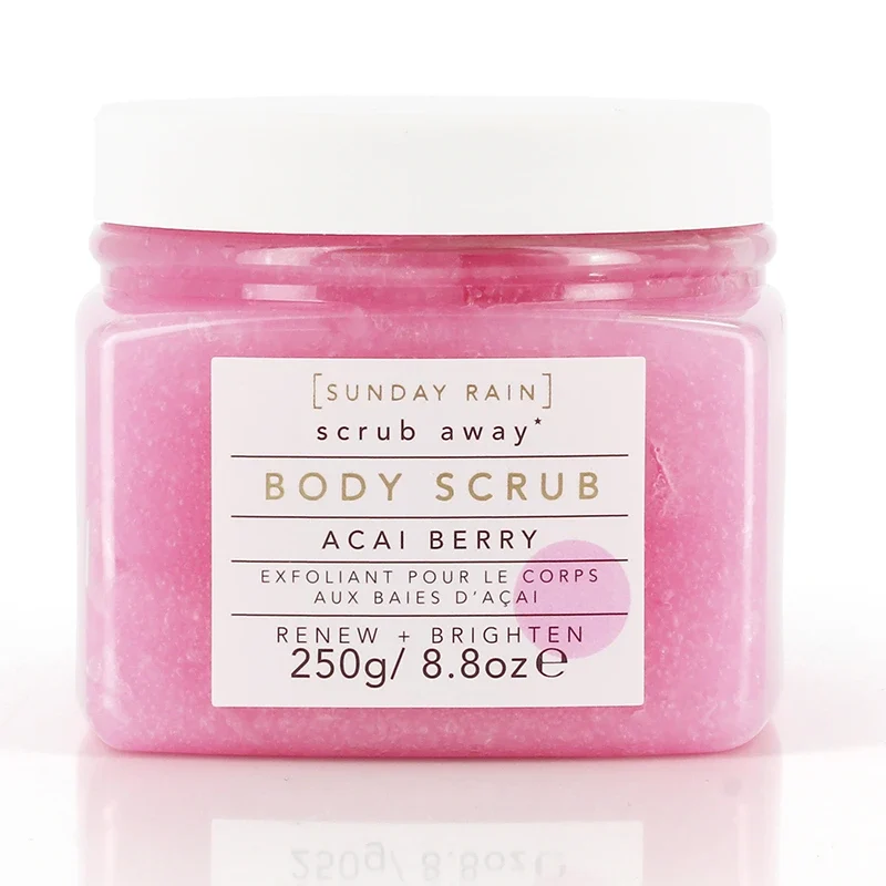 Sunday Rain Body Scrub Acai Berry 250 g Sunday Rain