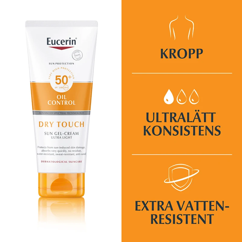 Eucerin Sun Dry Touch Gel-Cream SPF 50+, 200ml Eucerin