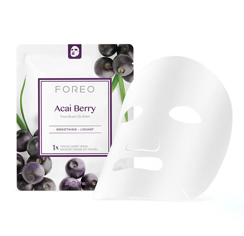 FOREO Farm to Face Acai Berry Sheet Mask 3 st Foreo