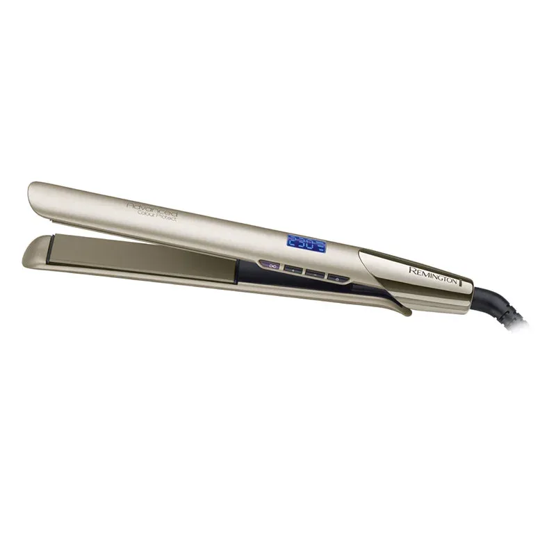 Remington S8605 Colour Protect Straightener Champagne Remington