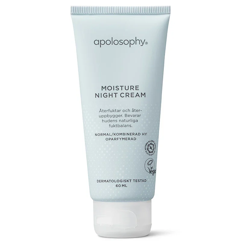 Apolosophy Face Moisture Night Cream Oparfymerad 60 ml Apolosophy