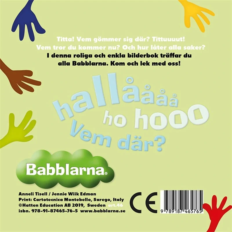 Teddykompaniet Babblarna Tittuuut Babblarna Kartongbok Teddykompaniet