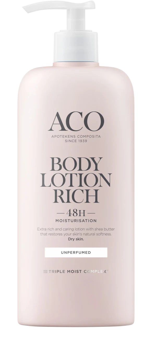 ACO Body Lotion Rich oparfymerad 400 ml ACO