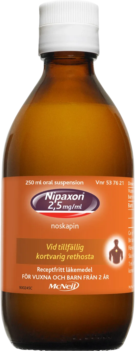 Nipaxon oral suspension 2,5 mg/ml 250 ml Nipaxon