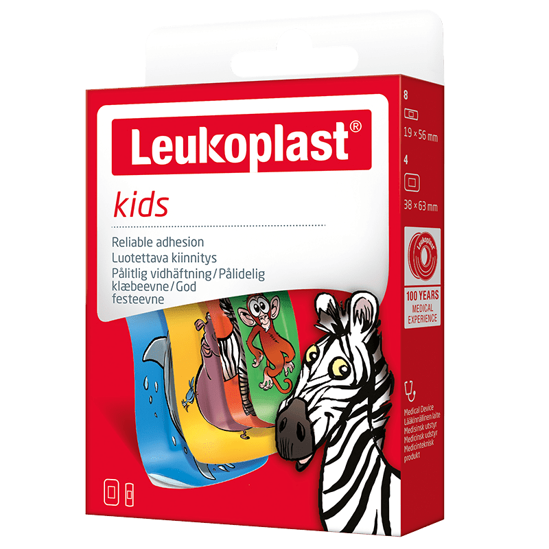 Leukoplast Kids 12 st olika storlekar Leukoplast