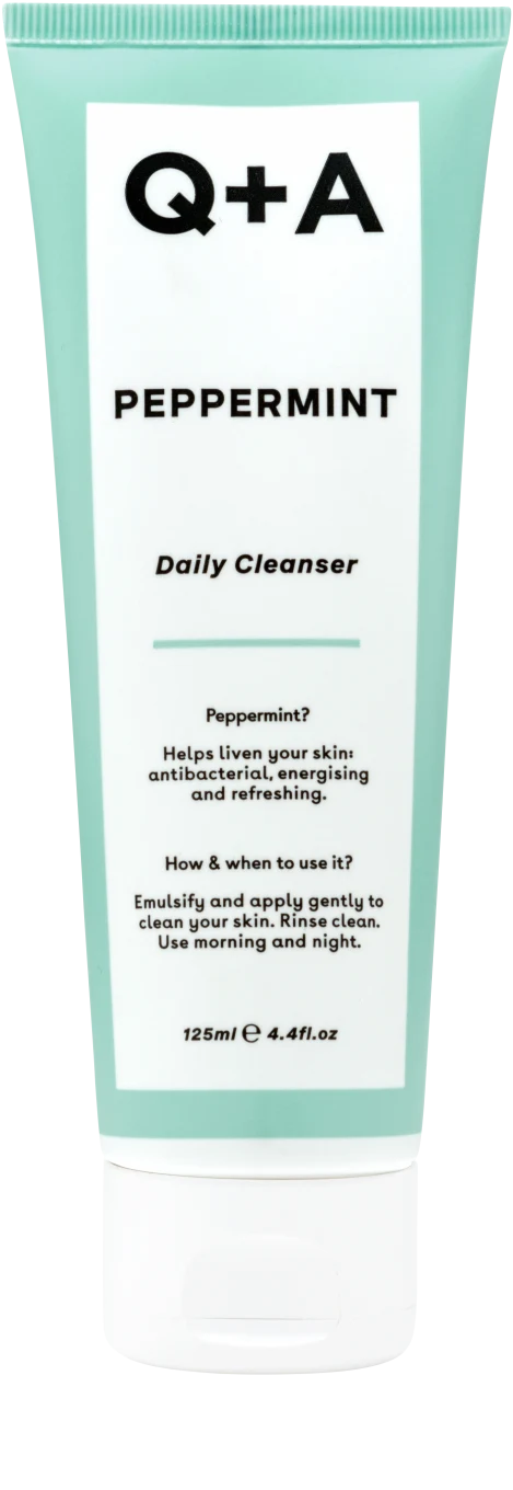 Q+A Peppermint Daily Cleanser 125 ml Q+A