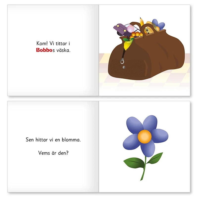 Teddykompaniet Babblarna i Bobbos väska Bok Teddykompaniet