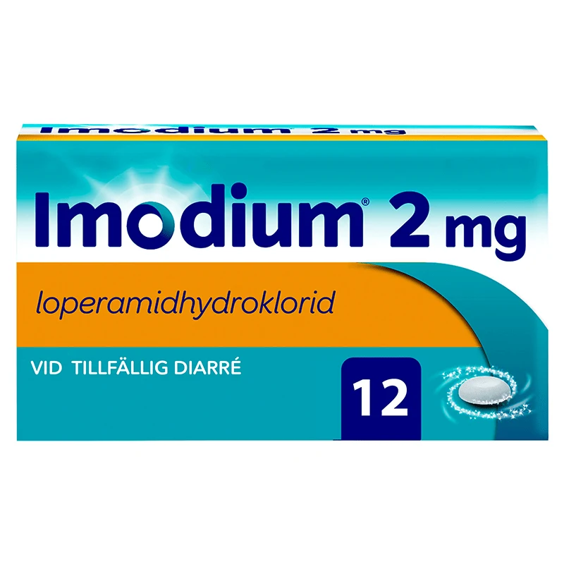 Imodium munsönderfallande tablett 12 st Imodium