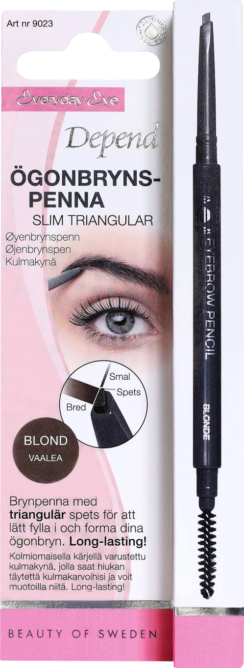 Depend Ögonbrynspenna Slim Triangel Blond Depend