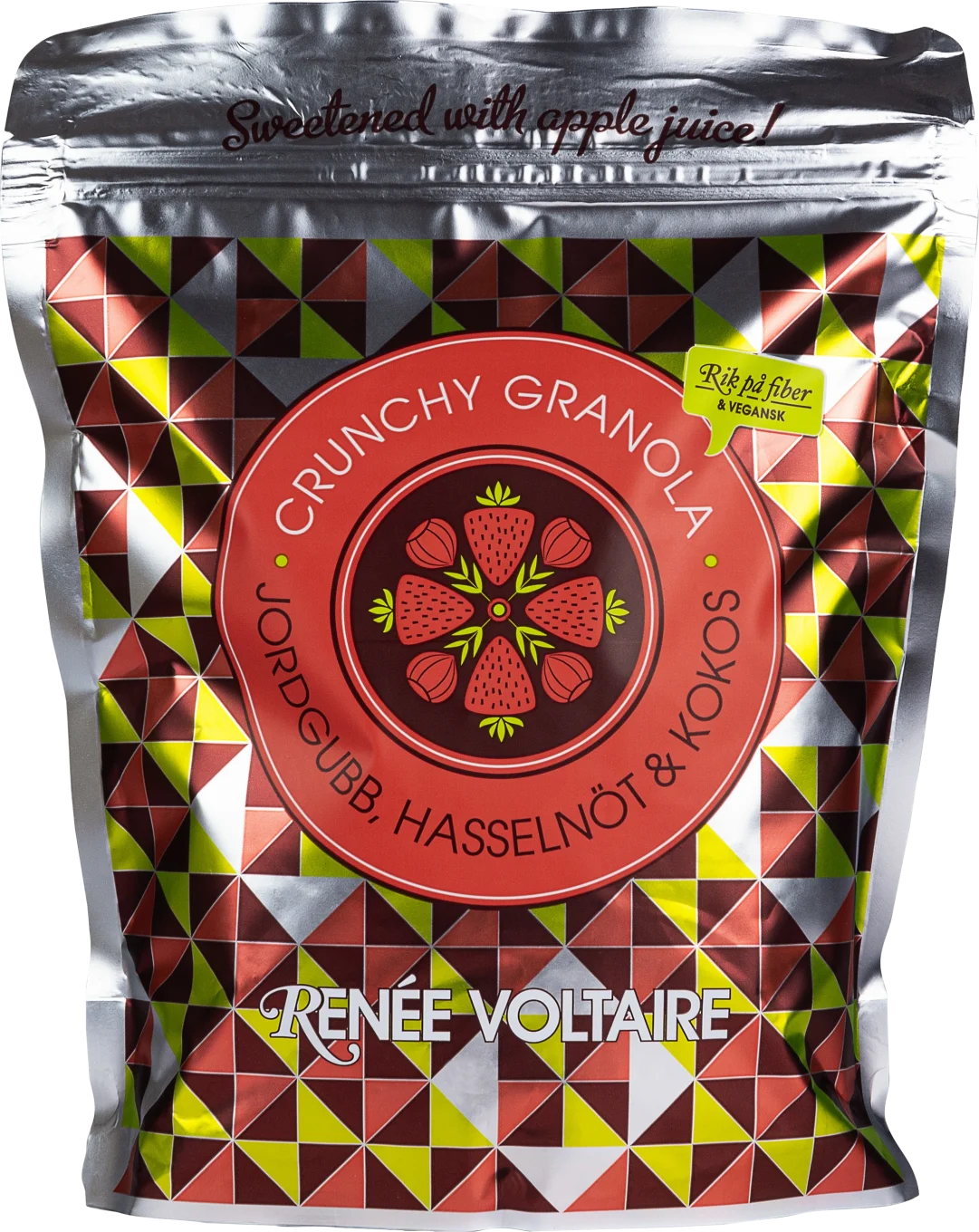 Renée Voltaire Crunchy Granola Jordgubb, Hasselnöt & Kokos 450 g Renée Voltaire