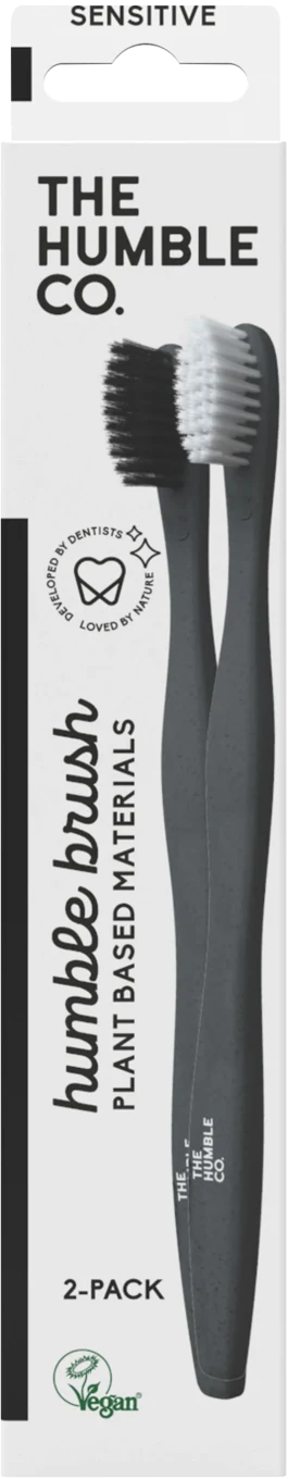 The Humble Co. Brush Plant Based Vuxen Soft Mix Colours 2-pack The Humble Co.