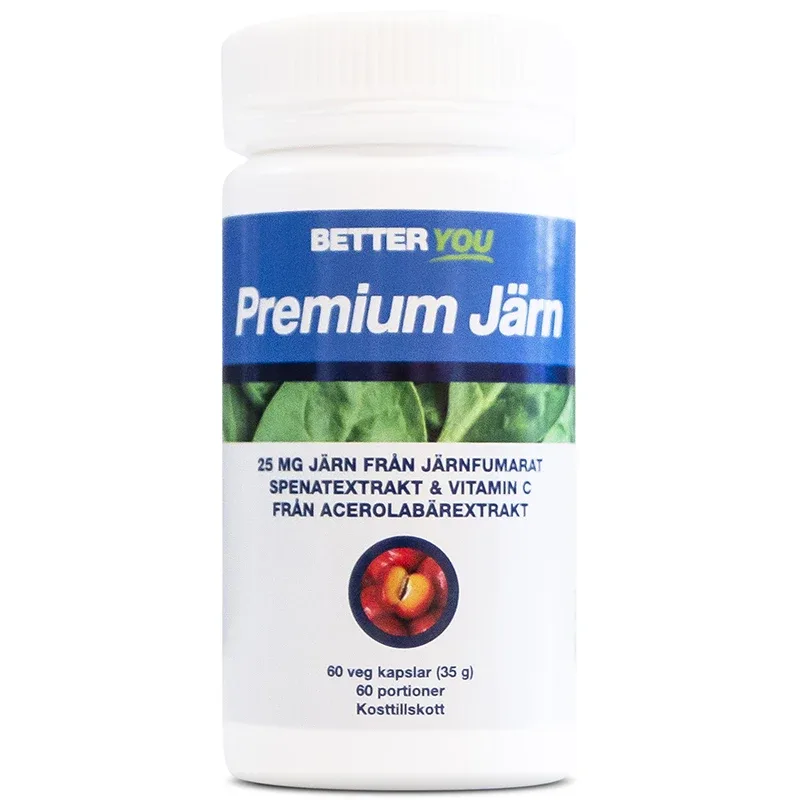 Better You Premium Järn 60 kapslar Better You