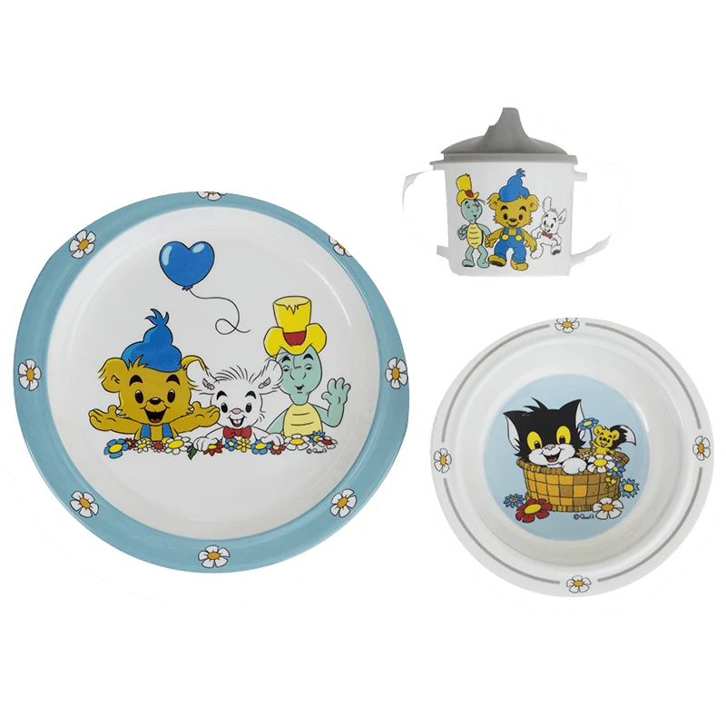 Bamse Barnservis Blomma Rätt start, Bamse