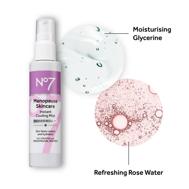 No7 Menopause Instant Cooling Mist 100 ml No7