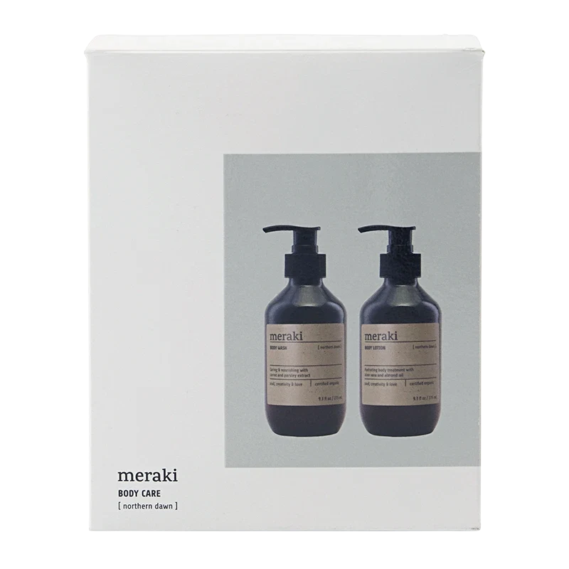 Meraki Presentask Northern Dawn Body Care Vit 2 x 275 ml Meraki