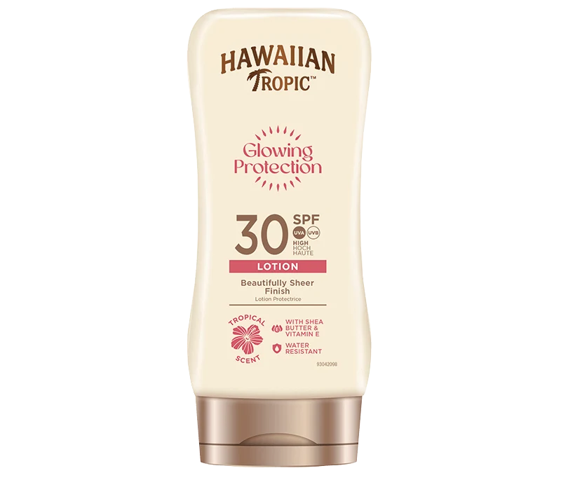 Hawaiian Tropic Glowing Protection Lotion SPF 30, 180 ml Hawaiian Tropic