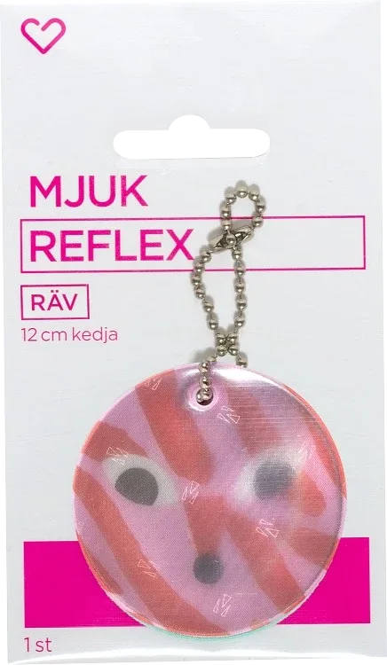 Hjärtats Reflex Mjuk Räv Hjärtats