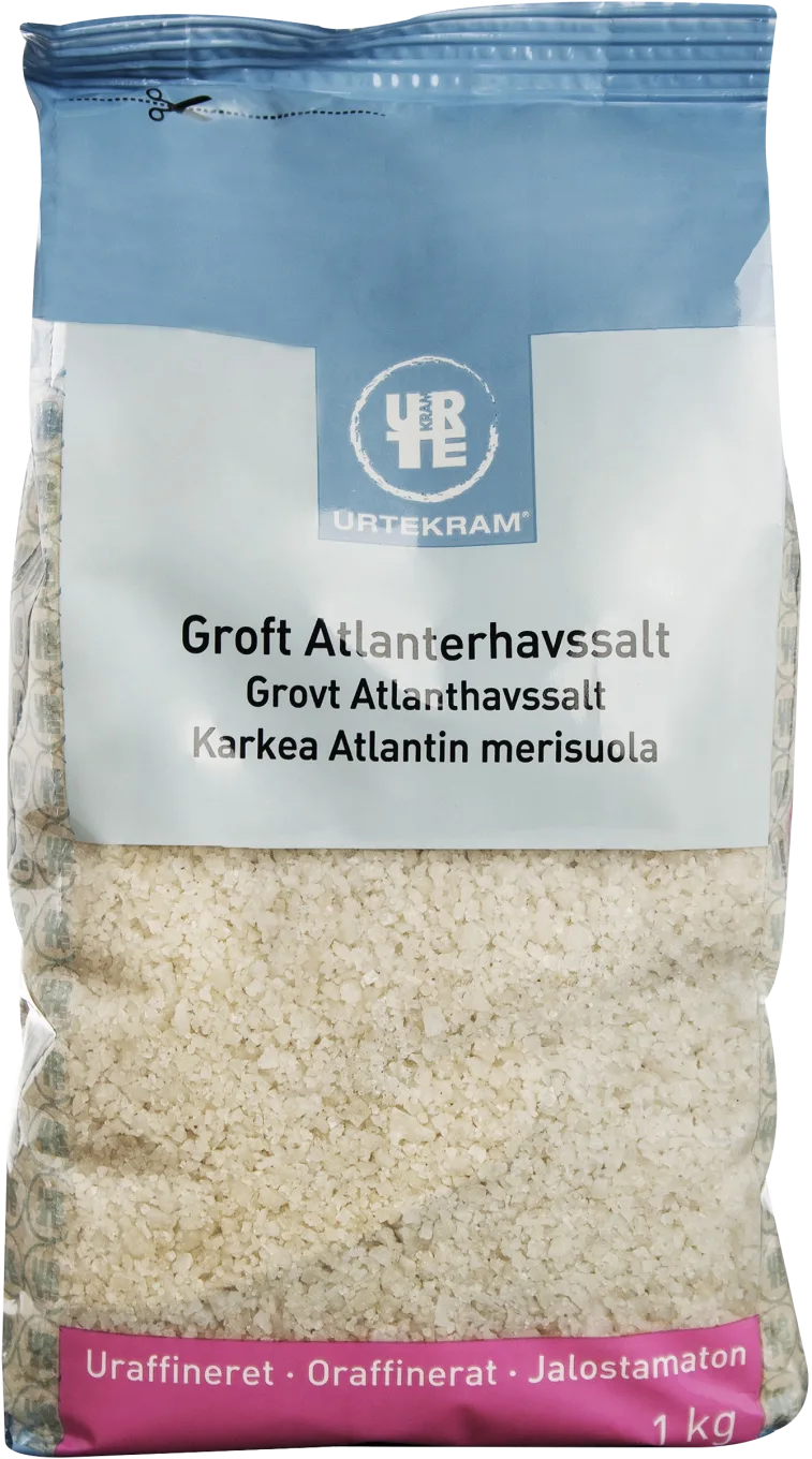 Urtekram Grovt Havssalt 1 kg Urtekram