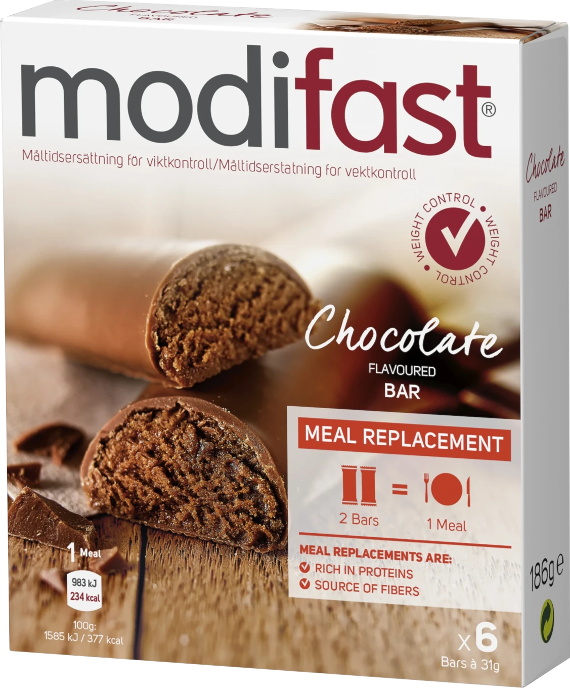Modifast Bar choklad 6 st Modifast