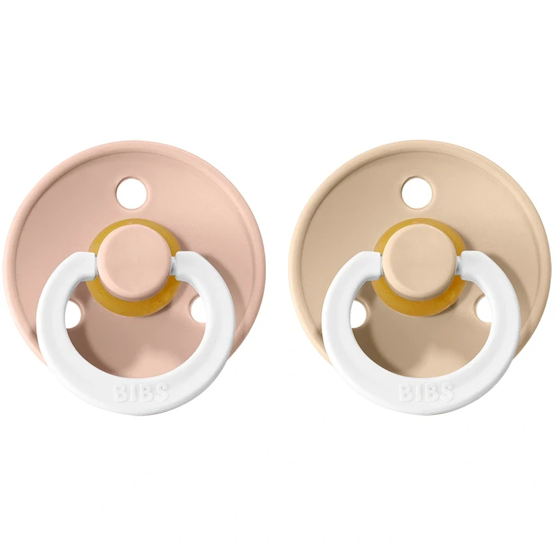 BIBS Napp Blush / Vanilla Night +18 månader 2-pack Bibs