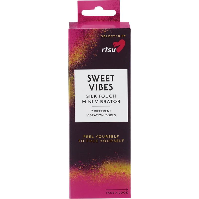 RFSU Sweet Vibes Silk Touch Mini Vibrator Rfsu
