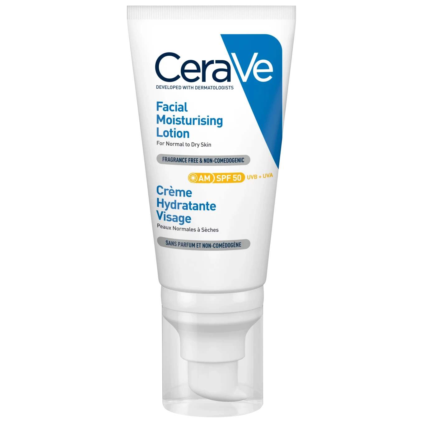 CeraVe Facial Moisturising Lotion AM SPF 50, 52 ml Cerave